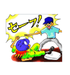 野球少年野Qくんと仲間たち（個別スタンプ：16）