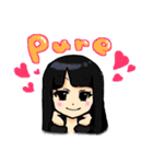Pure Girls☆（個別スタンプ：22）