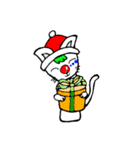 cat santa roko（個別スタンプ：1）