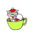 cat santa roko（個別スタンプ：5）