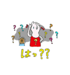 ブサかわ女子とその周り（個別スタンプ：9）