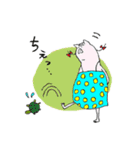 ブサかわ女子とその周り（個別スタンプ：25）
