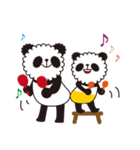 ぱんだのめいめい。ときどき、ぽんちゃん（個別スタンプ：25）