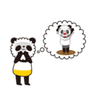 ぱんだのめいめい。ときどき、ぽんちゃん（個別スタンプ：28）