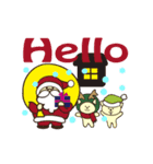 クリスマス☆あにまる（個別スタンプ：3）