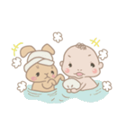 Baby ＆ Buuny（個別スタンプ：40）