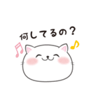 「？」にゃんこ（個別スタンプ：4）