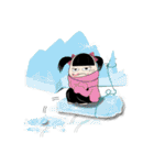 Weather baby girl（個別スタンプ：10）