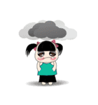 Weather baby girl（個別スタンプ：22）