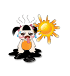 Weather baby girl（個別スタンプ：33）