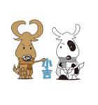 【期間限定】GNU＆MOW Winter Ver.（個別スタンプ：32）