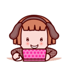 Sunny The little zodiac lover girl（個別スタンプ：35）