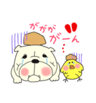 ブルとひよこ（個別スタンプ：18）