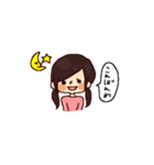 おとこのことおんなのこ（個別スタンプ：3）