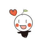 りんごほっぺちゃん（個別スタンプ：1）