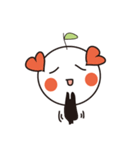 りんごほっぺちゃん（個別スタンプ：4）