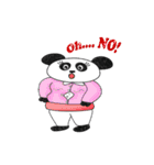 Panda Funny Life（個別スタンプ：7）