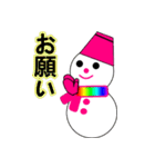 雪だるまちゃん（個別スタンプ：6）