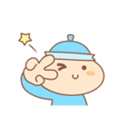 Sky Blue Acorn（個別スタンプ：8）