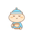 Sky Blue Acorn（個別スタンプ：18）