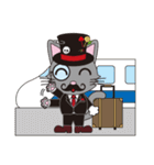ダンディー 猫田さん 季節＆イベント（個別スタンプ：12）