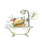 ハンバーガーる（個別スタンプ：3）