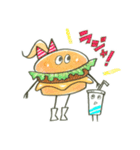 ハンバーガーる（個別スタンプ：34）