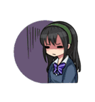 目つむり高校生（個別スタンプ：32）