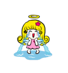 Lanla Angel 天使のラブリーライフ（個別スタンプ：4）