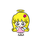 Lanla Angel 天使のラブリーライフ（個別スタンプ：9）