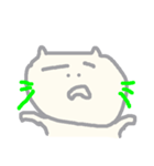 猫がねころんだ（個別スタンプ：8）