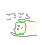 猫がねころんだ（個別スタンプ：14）