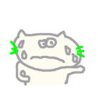 猫がねころんだ（個別スタンプ：33）