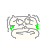 猫がねころんだ（個別スタンプ：34）