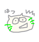 猫がねころんだ（個別スタンプ：40）