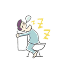 ZZz.. ごめん寝てた。（個別スタンプ：3）