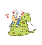 ZZz.. ごめん寝てた。（個別スタンプ：19）