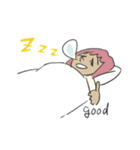 ZZz.. ごめん寝てた。（個別スタンプ：35）