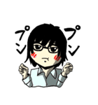 メガネ系男子。（個別スタンプ：4）