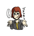 メガネ系男子。（個別スタンプ：20）