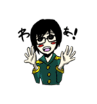 メガネ系男子。（個別スタンプ：21）