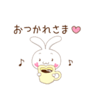 Loveうさ（ラブうさ）（個別スタンプ：10）