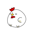無愛想にわとり（個別スタンプ：9）