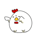 無愛想にわとり（個別スタンプ：11）
