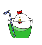 無愛想にわとり（個別スタンプ：12）