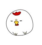 無愛想にわとり（個別スタンプ：27）