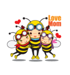 Be(e)loved Family. (Love in Bee Family)（個別スタンプ：3）