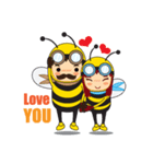 Be(e)loved Family. (Love in Bee Family)（個別スタンプ：4）