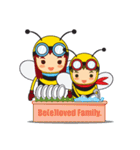 Be(e)loved Family. (Love in Bee Family)（個別スタンプ：8）