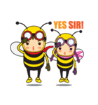 Be(e)loved Family. (Love in Bee Family)（個別スタンプ：14）